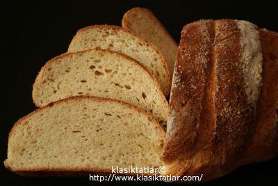 ekşi mayalı kepekli ekmek