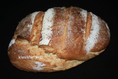 ekşi mayalı kepekli köy ekmeği