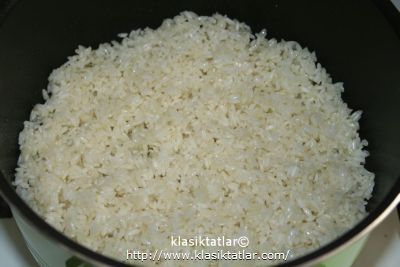 kavrulmuş pirinç