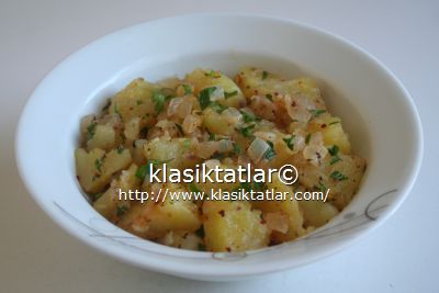tereyağlı patates salatası