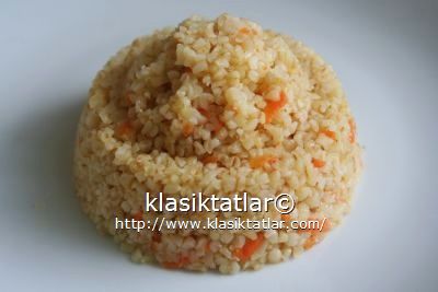 havuçlu bulgur pilavı 1