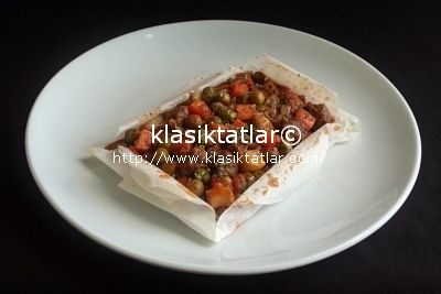 fırında kağıt kebabı 1