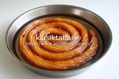 spiral halka tatlısı