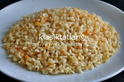 kepekli pirinç pilavı 1