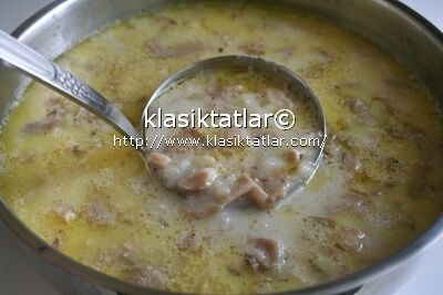 pirinçli mantar çorbası 1