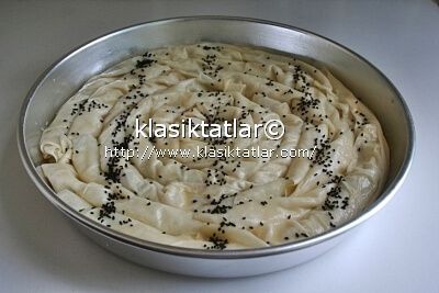 hazır yufkalı börek