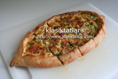 yumurtalı peynirli pide