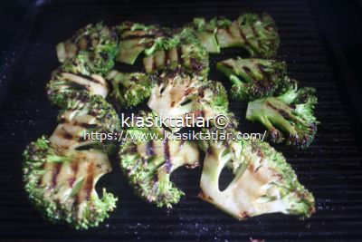 ızgarada brokoli