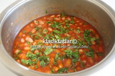 zeytinyagli taze barbunya pilaki 2